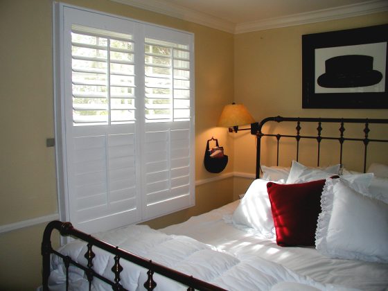 Shuttercraft Northants white shutters for bedroom