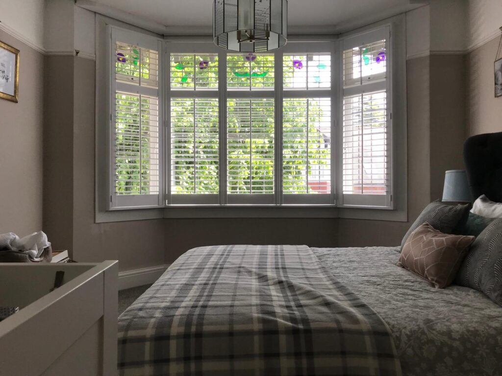 bay window bedroom shutters nottingham
