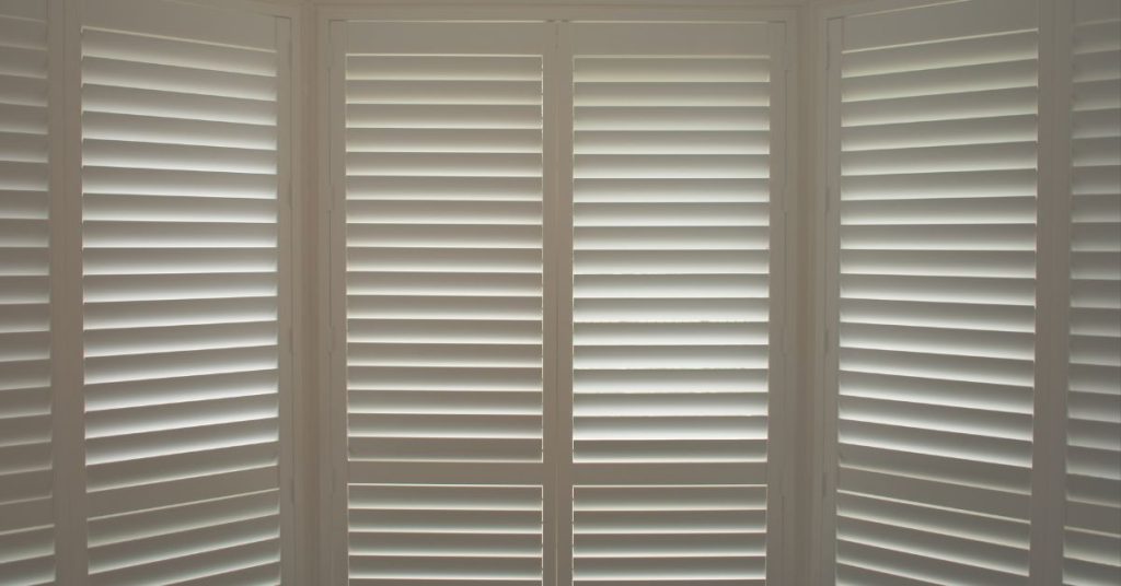 Image of shutters covering a window.